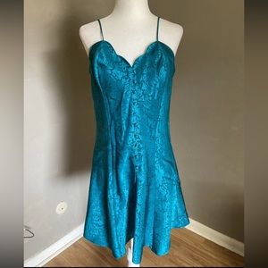 Vintage Victoria’s Secret Gold Label Emerald Nightgown